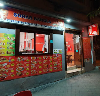 SONAR BANGLA DONER KEBAB Y POLLO ASADO