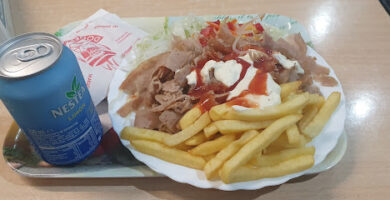 Doner kebab house