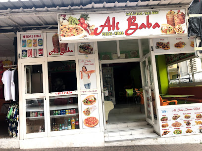 Alí Baba kebab pizza